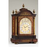 A George III style table clock