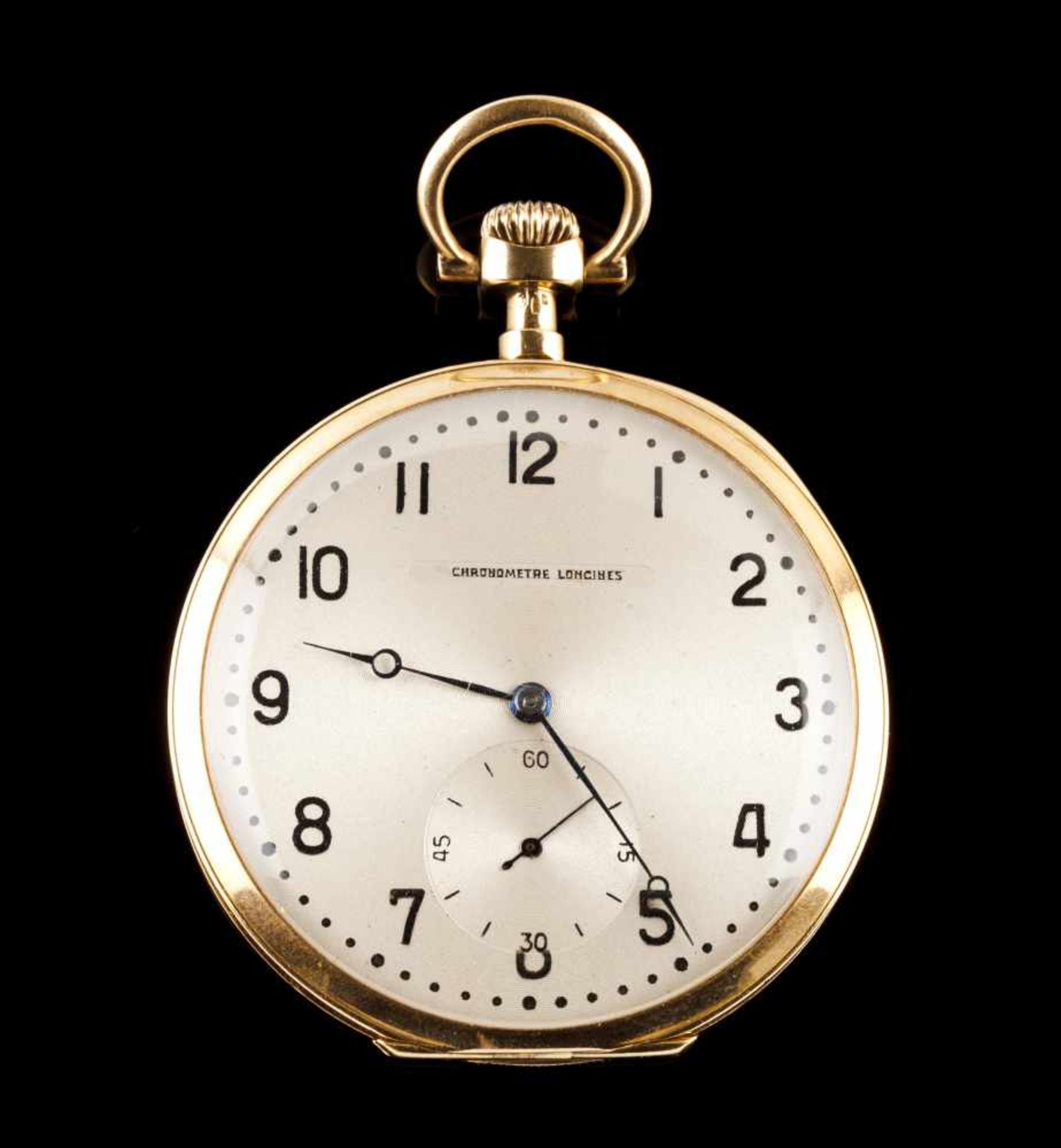A Longines Chronometres pocket watch