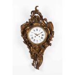 A Louis XV style wall clock