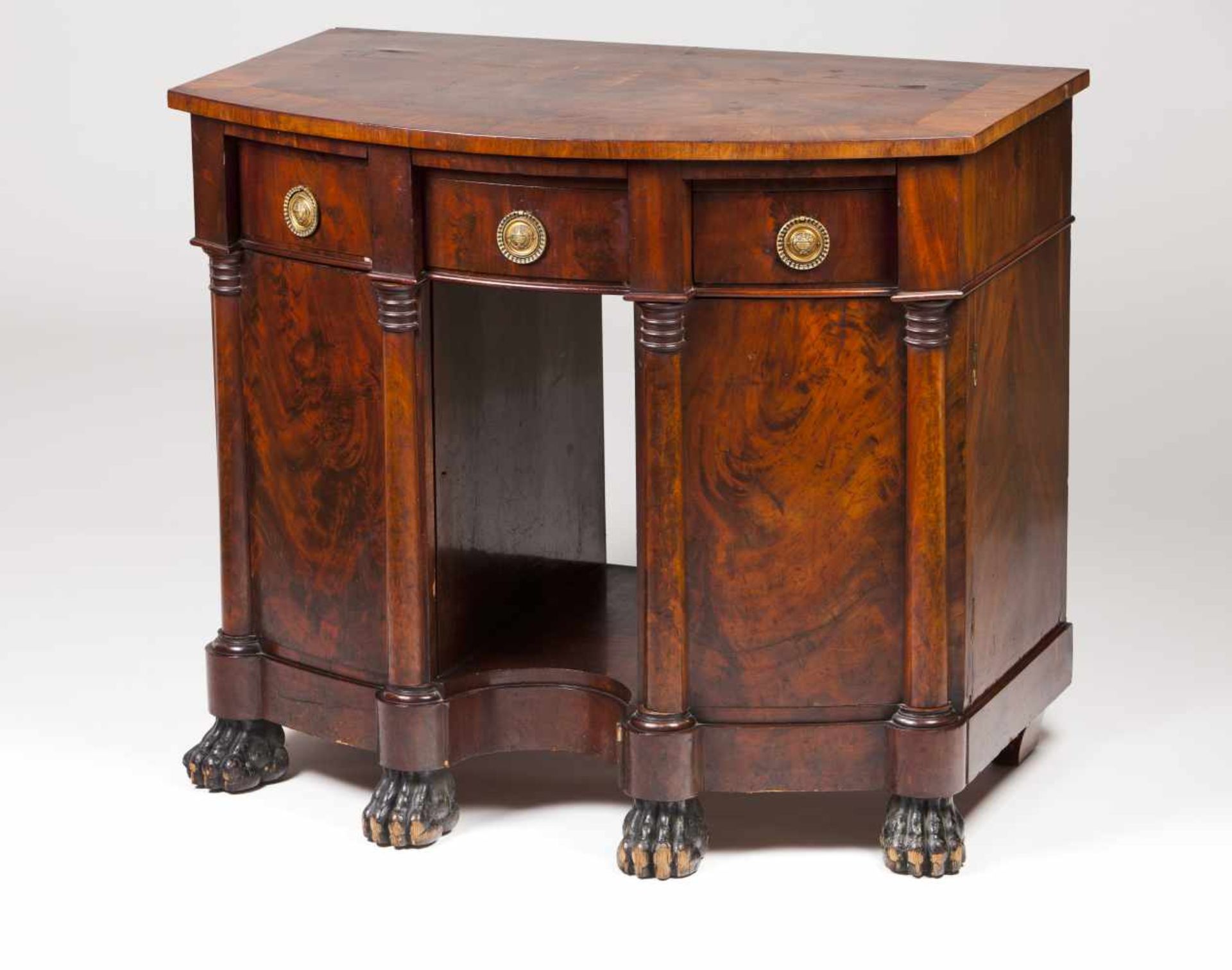 A Kneehole Regency desk