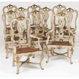 A set of ten D.José style chairs<