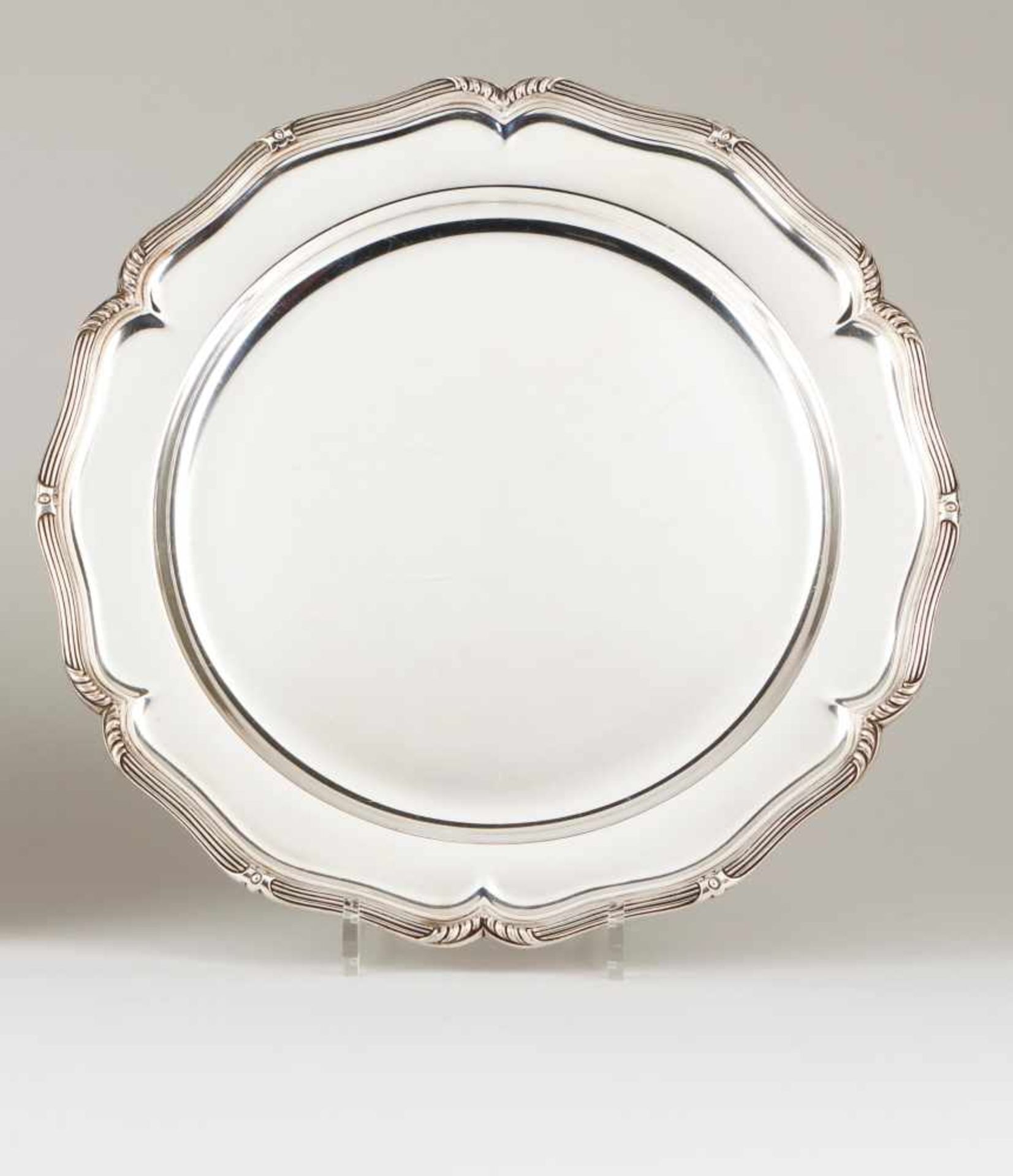 A large serving plate