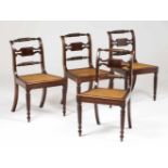 A set of four chairs