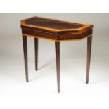 A D. Maria card table