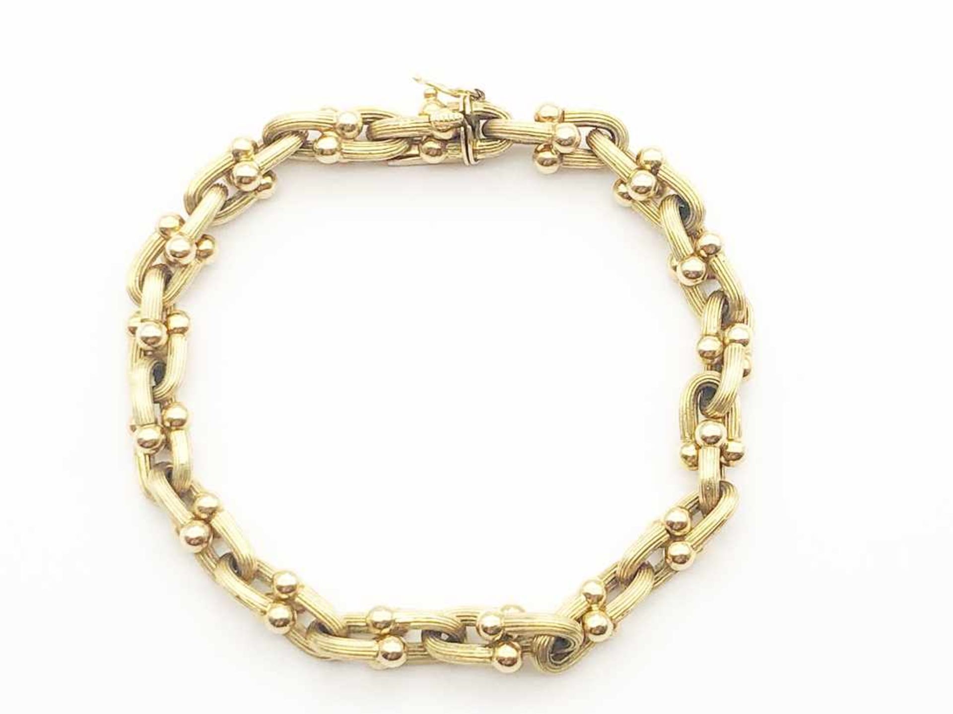 Armband 750 GG / 30,0 g; Länge: ca. 19,5 cm