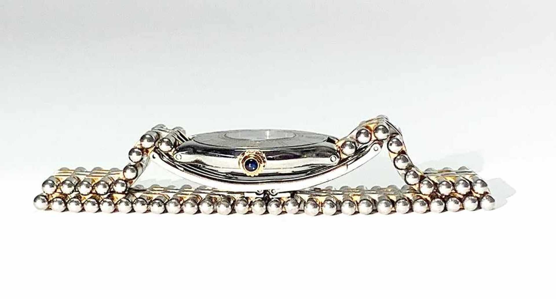 CARTIER Damenarmbanduhr Le Must, Stahl bicolor, Nr. 901094800; Ø ca. 24,9 mm; Gebrauchsspuren. - Bild 3 aus 11