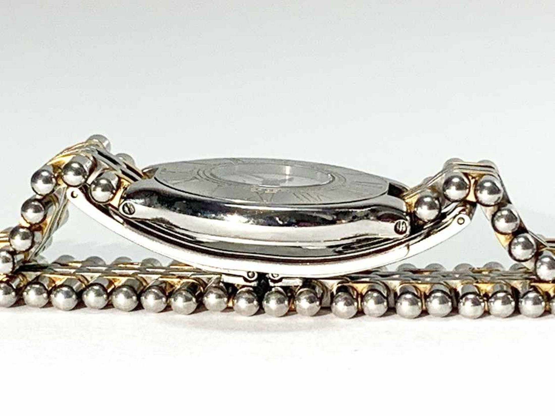 CARTIER Damenarmbanduhr Le Must, Stahl bicolor, Nr. 901094800; Ø ca. 24,9 mm; Gebrauchsspuren. - Bild 2 aus 11