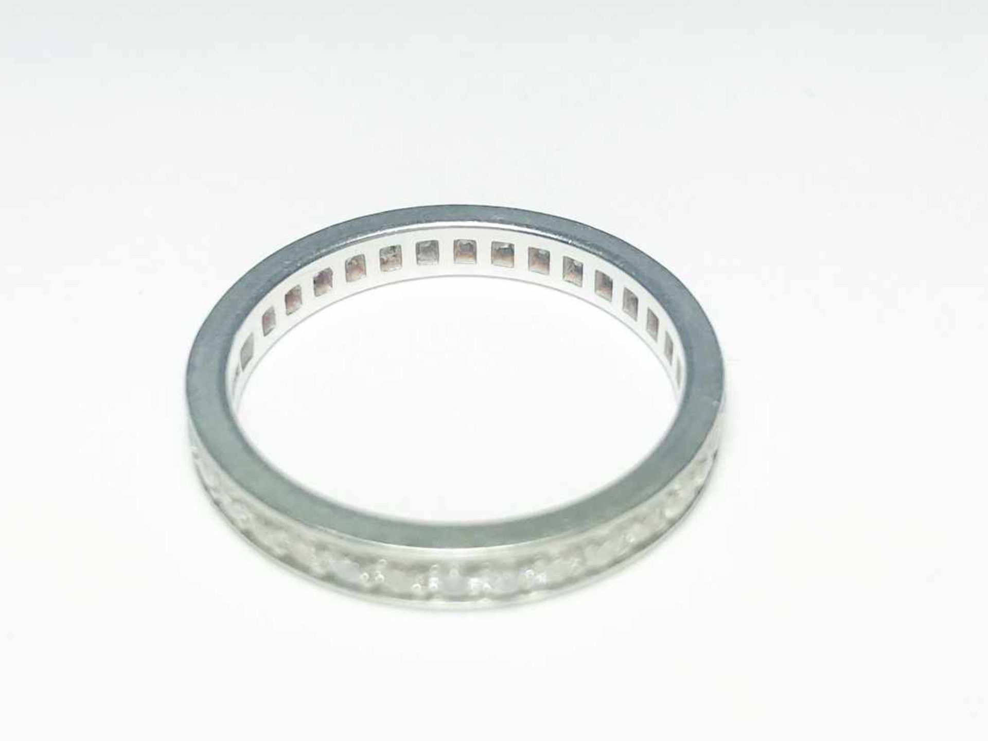 BULGARI Memory-Ring, 950 Platin / 5,2 g, 32 Brillianten ingesamt 0,82 ct Tw vsi, Papiere von 09/ - Bild 8 aus 18