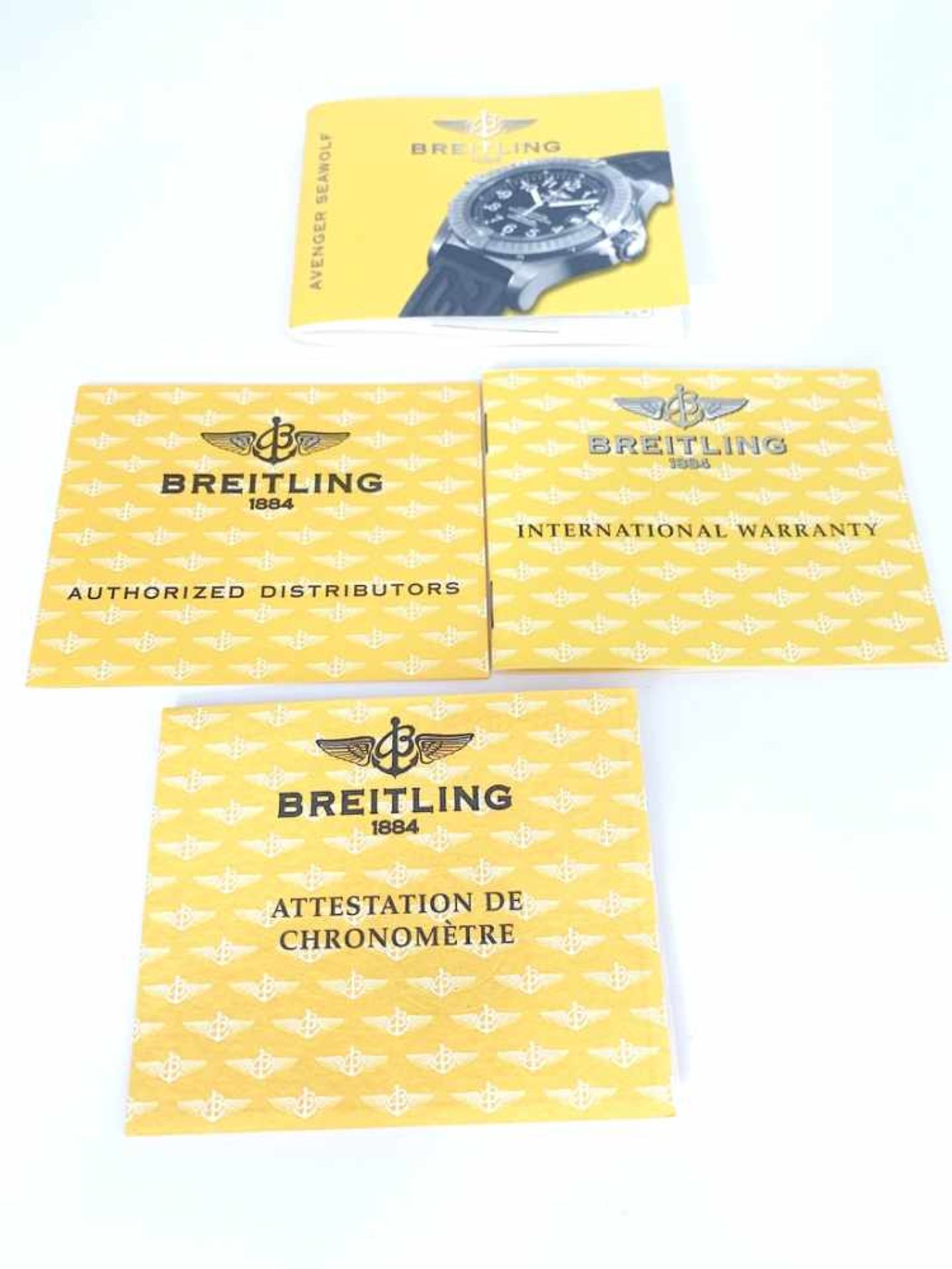 BREITLING Avenger Seamaster Herrenarmbanduhr, E17370, Chronometer TITAN, Ersatzglied, Automatik; Ø - Bild 12 aus 16