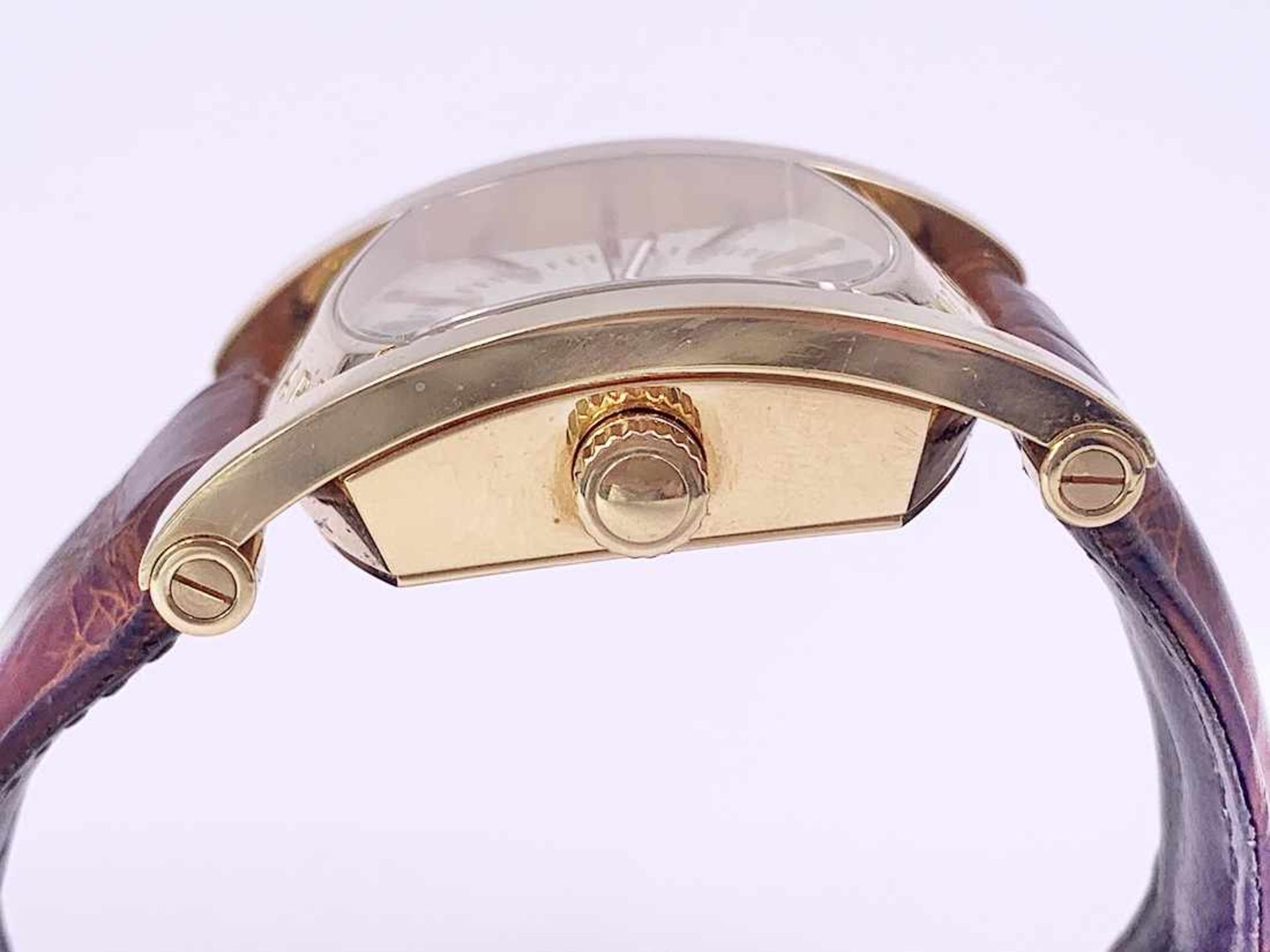 BULGARI Assioma Herrenarmbanduhr, Nr. AA 48 G, L0200, 750/000, Automatik; Gehäusemaße ca.: 38 mm x - Bild 5 aus 14