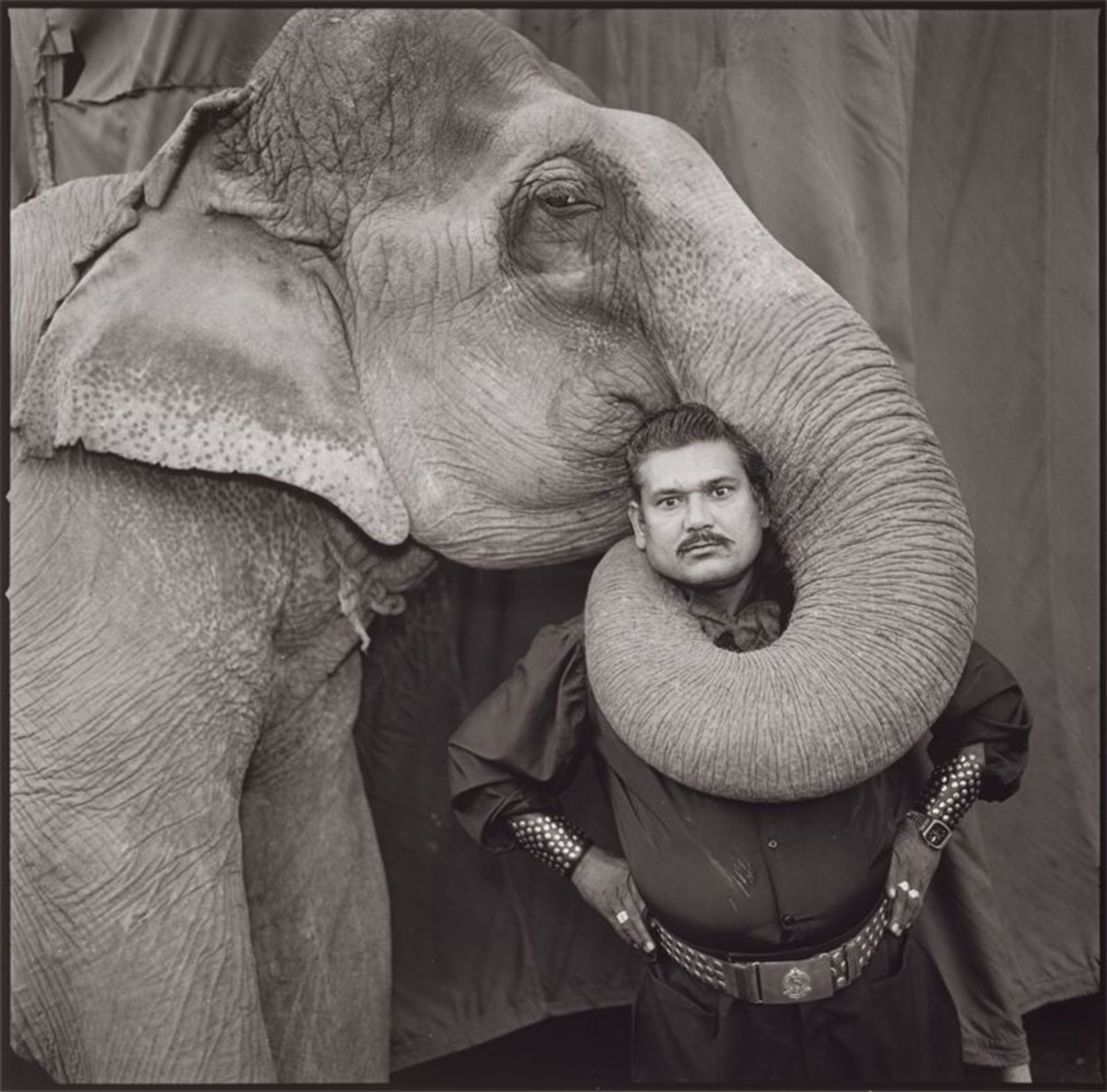 Mary Ellen Mark (Philadelphia 1940 – 2015 New York)„Ram Prakash Singh with His elephant Shyama,