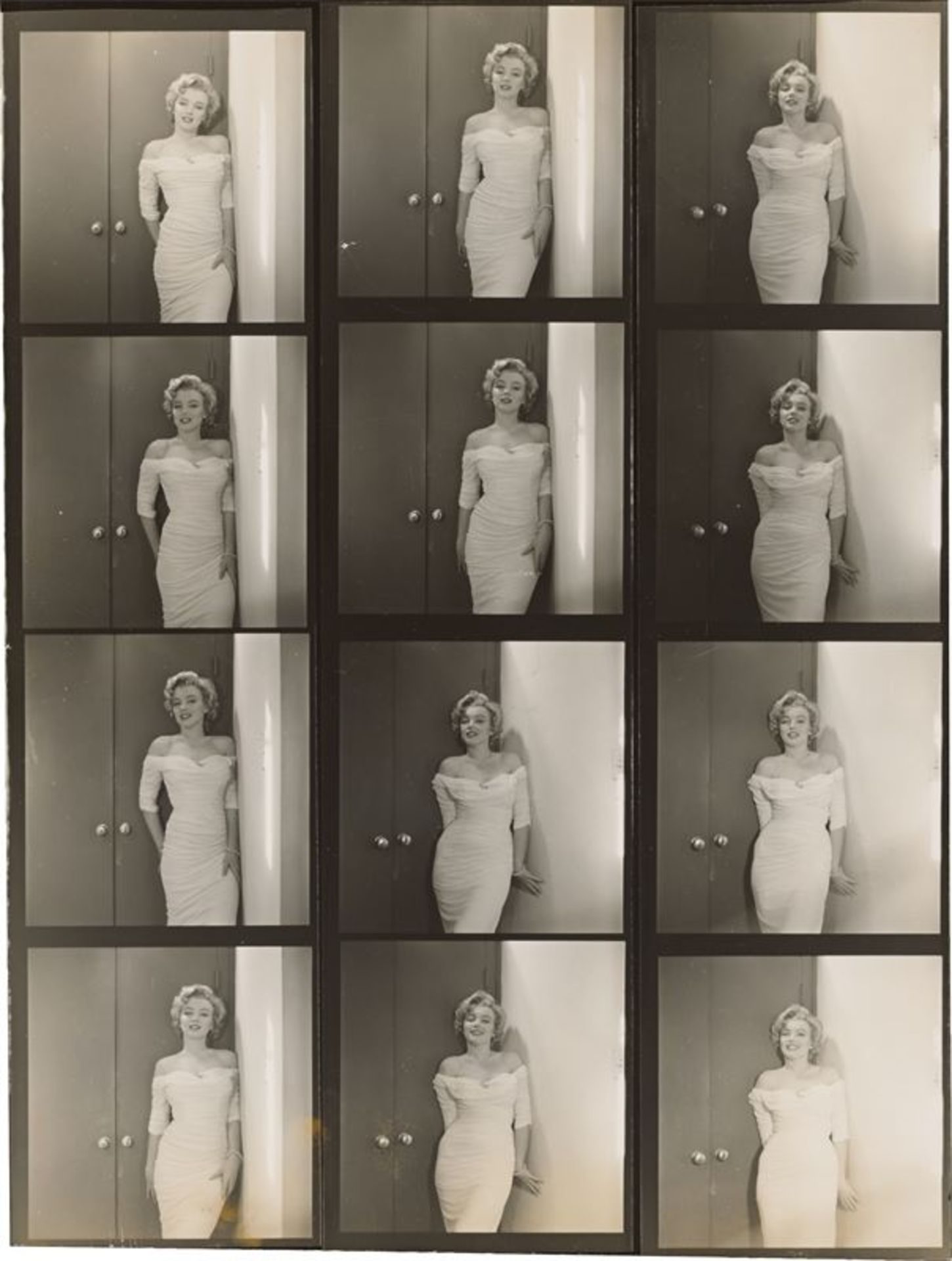 Philippe Halsman (Riga 1906 – 1979 New York)Marilyn Monroe posing for LIFE. 1952Vintage.