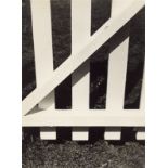 Dorothy Norman (Philadelphia 1905 – 1997 New York)White Fence. 1940Vintage. Silbergelatineabzug. 9,9