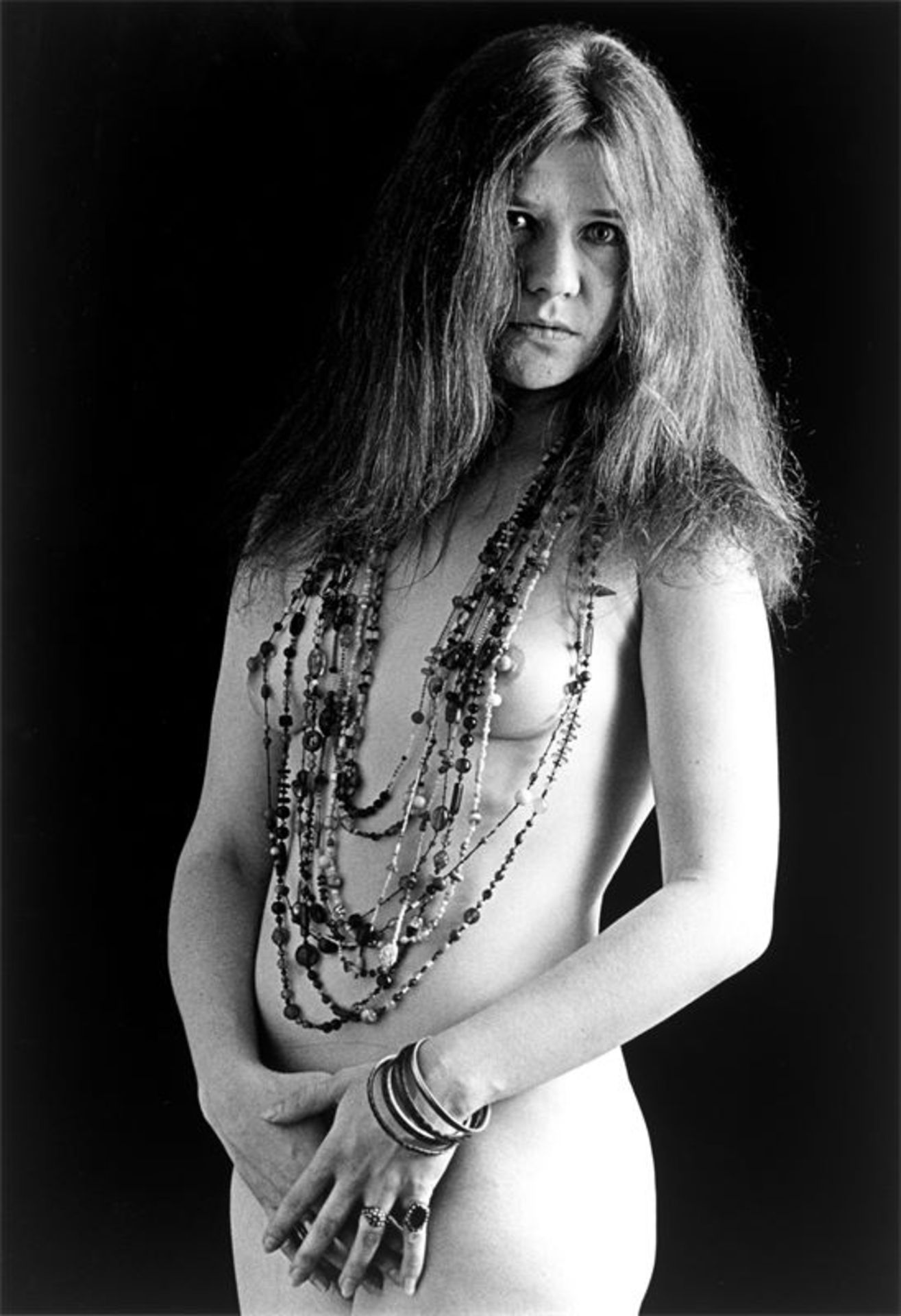 Bob Seidemann (New York 1941 – 2017 Vallejo, Calif.)„Janis Joplin“. 1967Silbergelatineabzug, 1996.