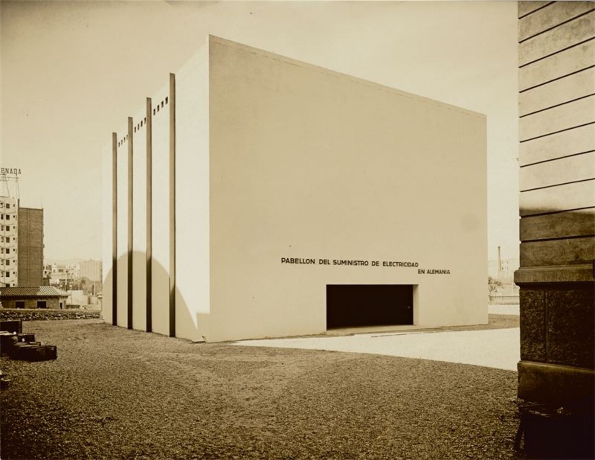 Wilhelm Niemann (1891 – 1981)Internationale Weltausstellung Barcelona, Pavillon der Deutschen