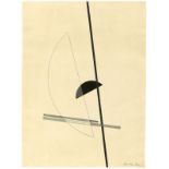 László Moholy-Nagy (Bácsborsód 1895 – 1946 Chicago)„Konstruktion“ IV. 1923Farblithografie auf