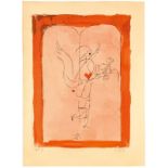 Paul Klee (Münchenbuchsee 1879 – 1940 Muralto bei Locarno)„Ein Genius serviert ein kleines
