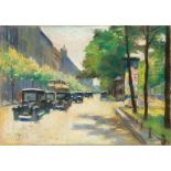 Lesser Ury (Birnbaum/Posen 1861 – 1931 Berlin)„Unter den Linden, Berlin“. Um 1925Pastell auf