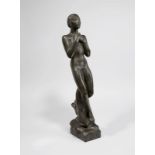 Georg Kolbe (Waldheim/Sachsen 1877 – 1947 Berlin)„Auferstehung“. 1919/20Bronze mit schwarzbrauner