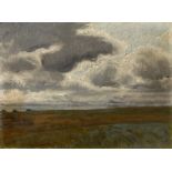 zurückgezogenHans am Ende (Trier 1864 – 1918 Stettin)Im Moor. Oil on canvas on cardboard. 35,5 ×