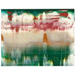 Gerhard Richter (Dresden 1932 – lebt in Köln)„Fuji“. 1996Öl auf Alucobond. 29 × 37 cm ( 11 ⅜ ×