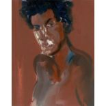 Rainer Fetting (Wilhelmshaven 1949 – lebt in Berlin)„Marc“. 1990Öl auf Leinwand. 90 × 70 cm ( 35 ⅜ ×