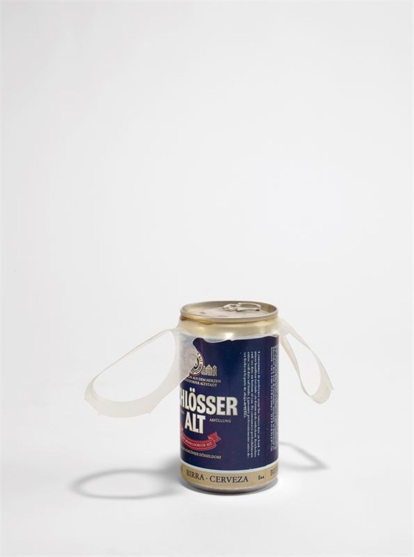 Martin Kippenberger (Dortmund 1953 – 1997 Wien)Alkoholfolter. 1989Gefüllte Bierdose der Marke