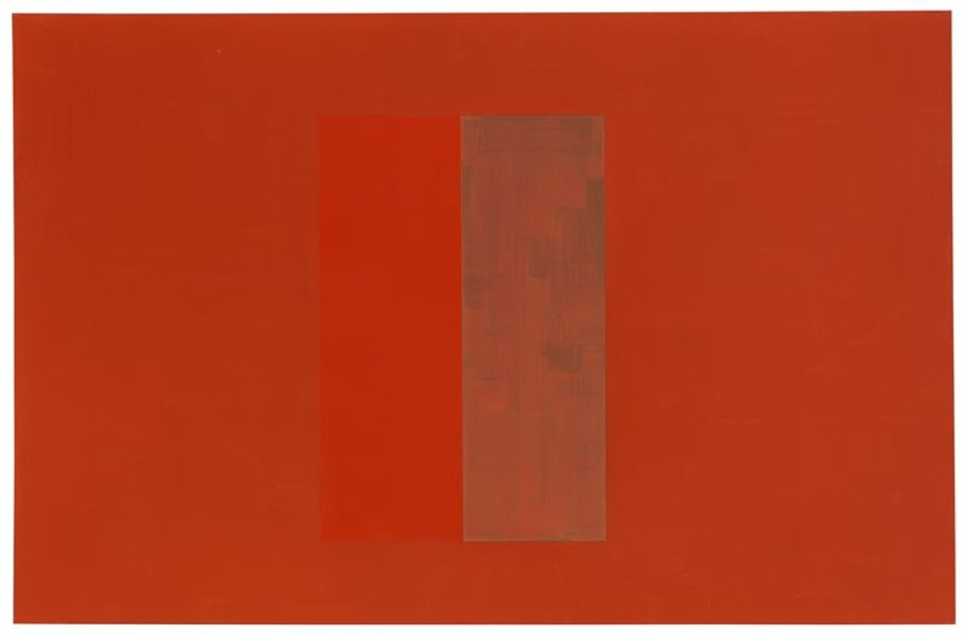Ulrich Erben (Düsseldorf 1940 – lebt in Düsseldorf)„Farben der Erinnerung“. 1989Acryl auf