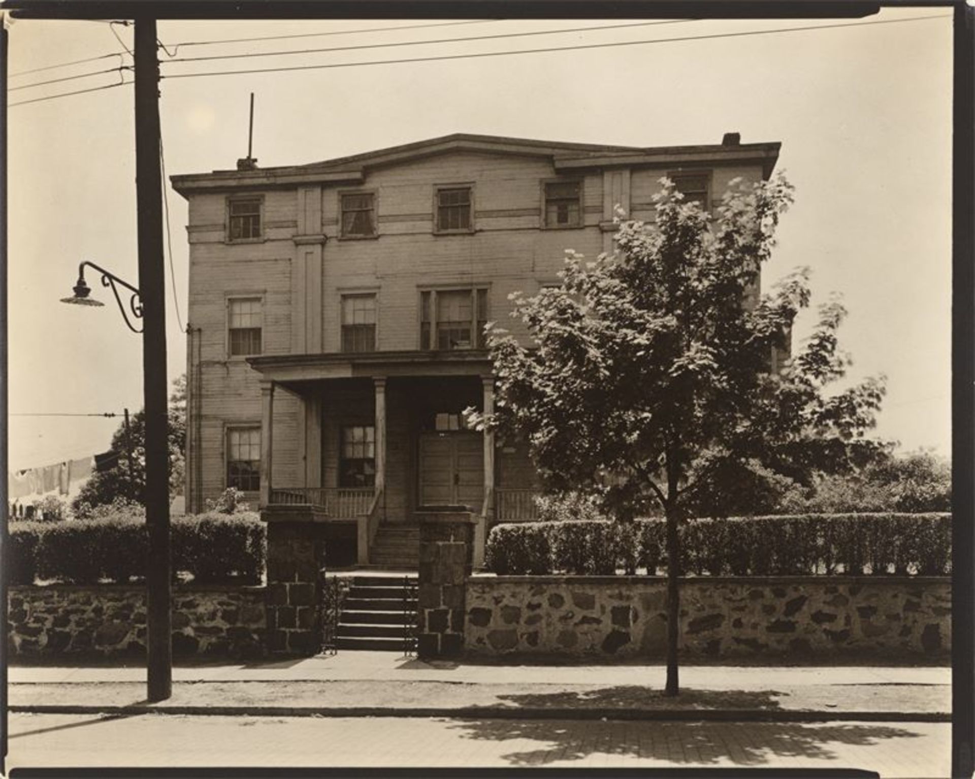 Berenice Abbott (Springfield, Ohio 1898 – 1991 Monson, Maine)27th Avenue, #1422, Astoria, Queens,