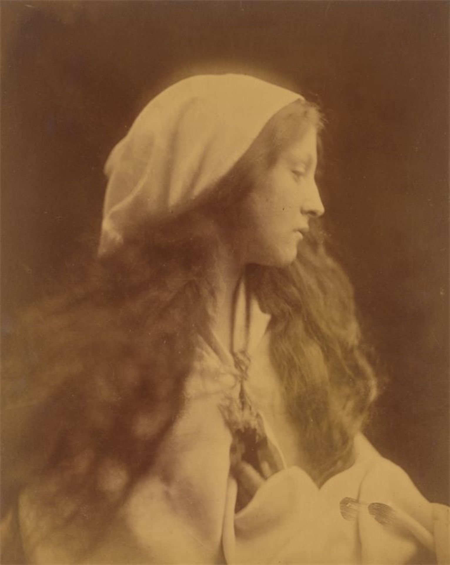 Julia Margaret Cameron (Kalkutta 1815 – 1879 Kalutara, Ceylon)„The Dream“ (Mary Ann Hillier).