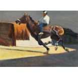 Norbert Tadeusz (Dortmund 1940 – 2011 Düsseldorf)„Cavallo (3)“. 1999Acryl auf Leinwand. 130 × 180 cm