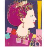 Andy Warhol (Pittsburgh 1928 – 1987 New York)„Queen Margrethe II of Denmark – aus der Serie:
