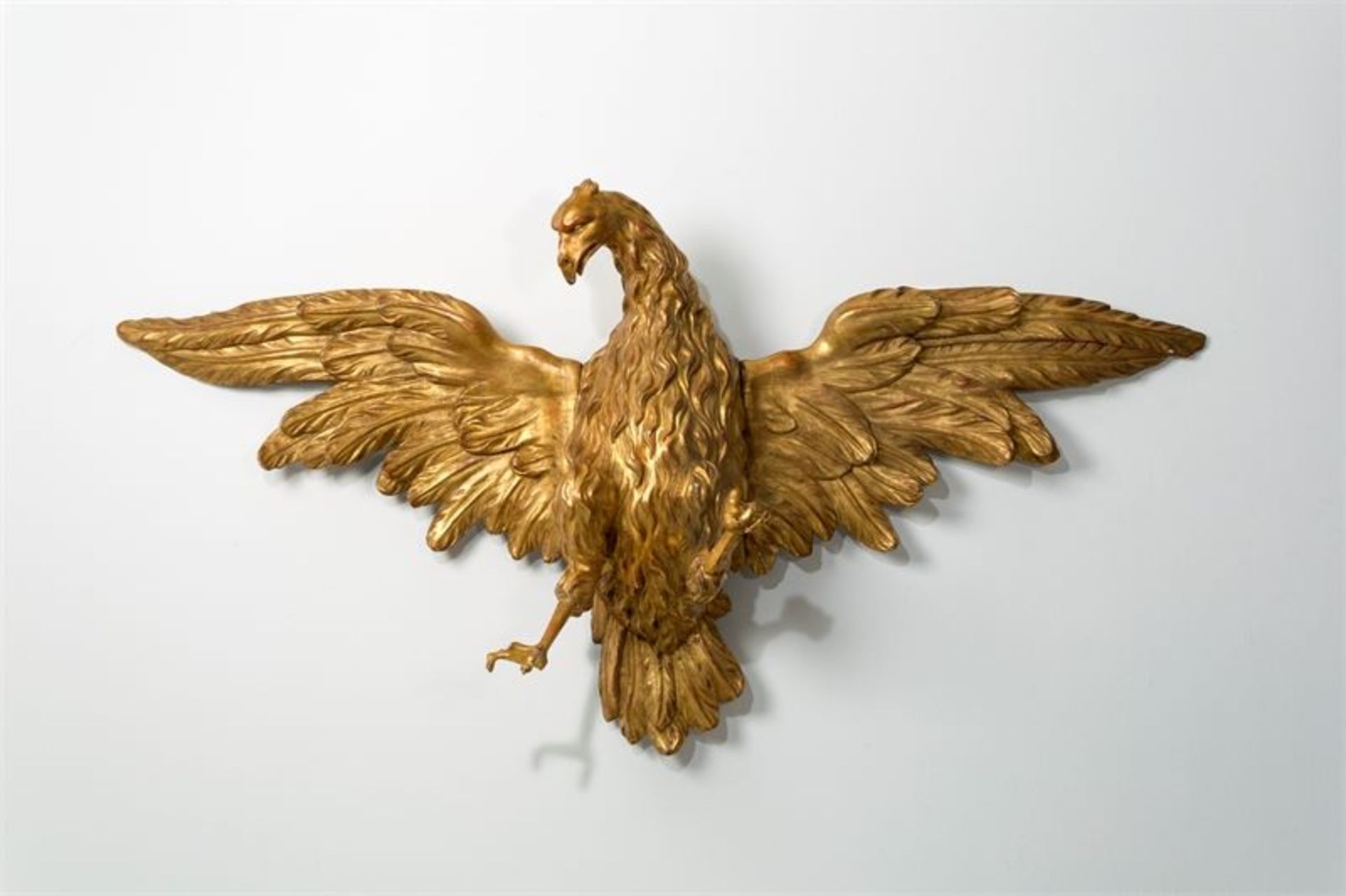 Berliner Bildhauer (Frühes 18. Jahrhundert)Königlich-preußischer Adler. Um 1701/10Lindenholz,