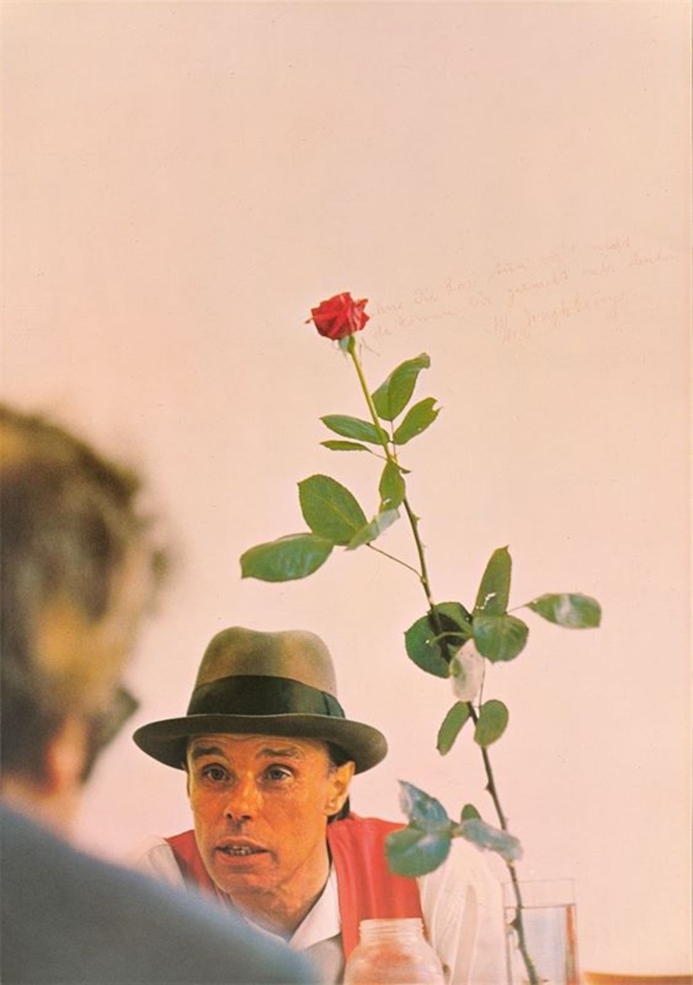 Joseph Beuys (Krefeld 1921 – 1986 Düsseldorf)„Ohne die Rose tun wir’s nicht“. 1972Farbige