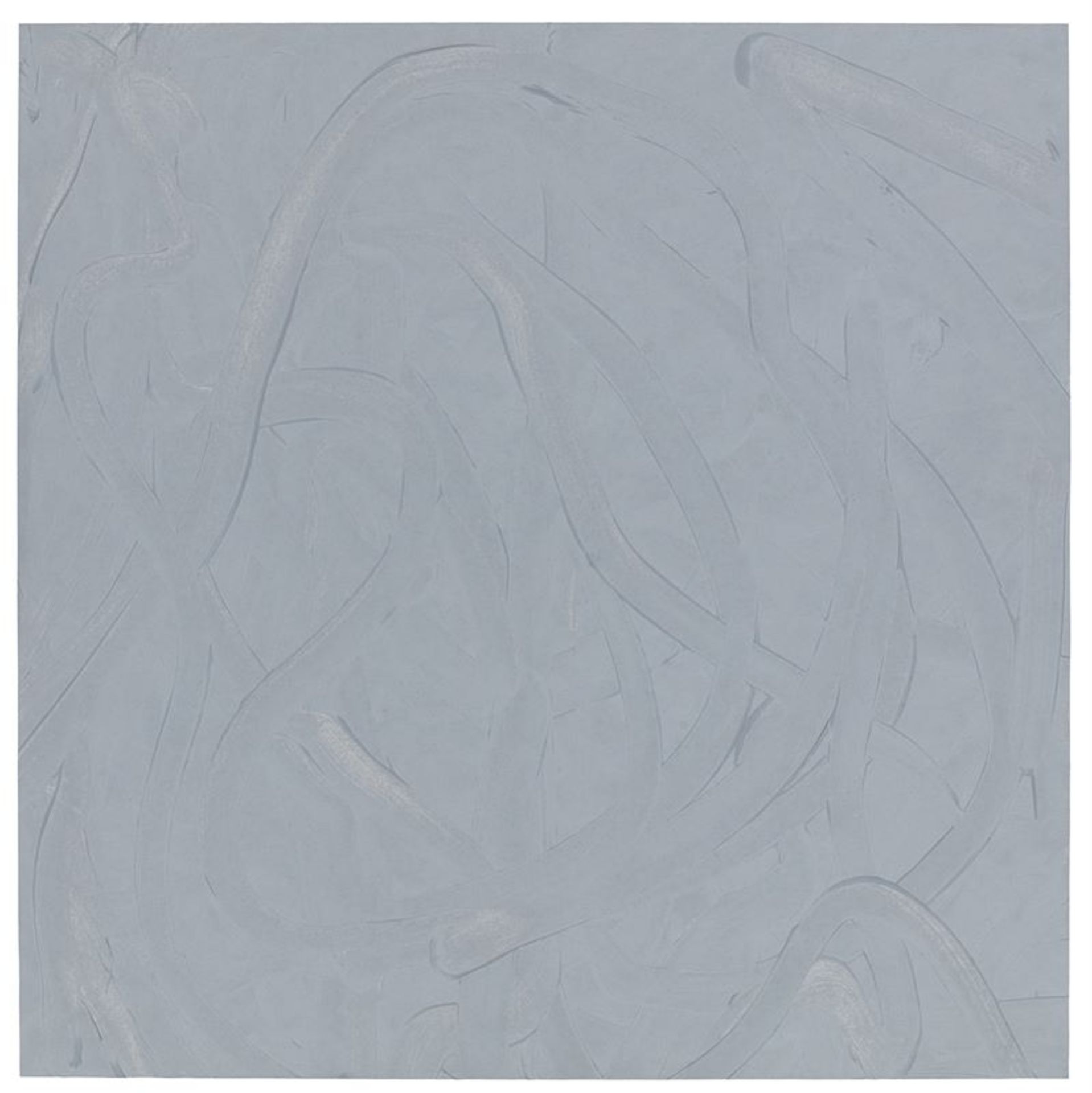 Gerhard Richter (Dresden 1932 – lebt in Köln)„Vermalung (Grau)“. 1971Öl auf Kunststoffpapier, mit