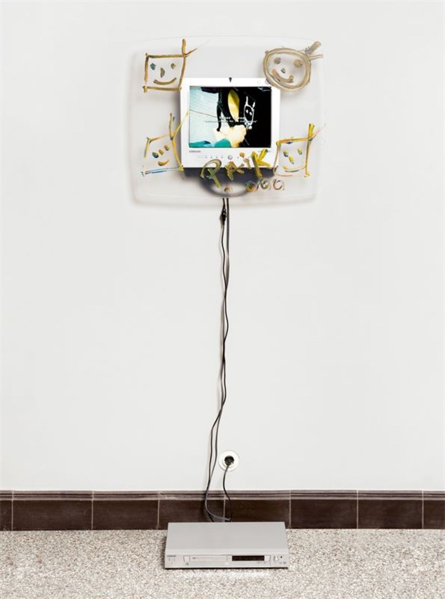 Nam June Paik (Seoul/Korea 1932 – 2006 Miami)The Tiger Lives. 2000Installation: Acryl auf