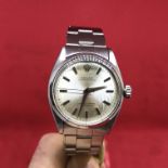 Rolex Oyster Perpetual Semi Bubble Back Ref 6285