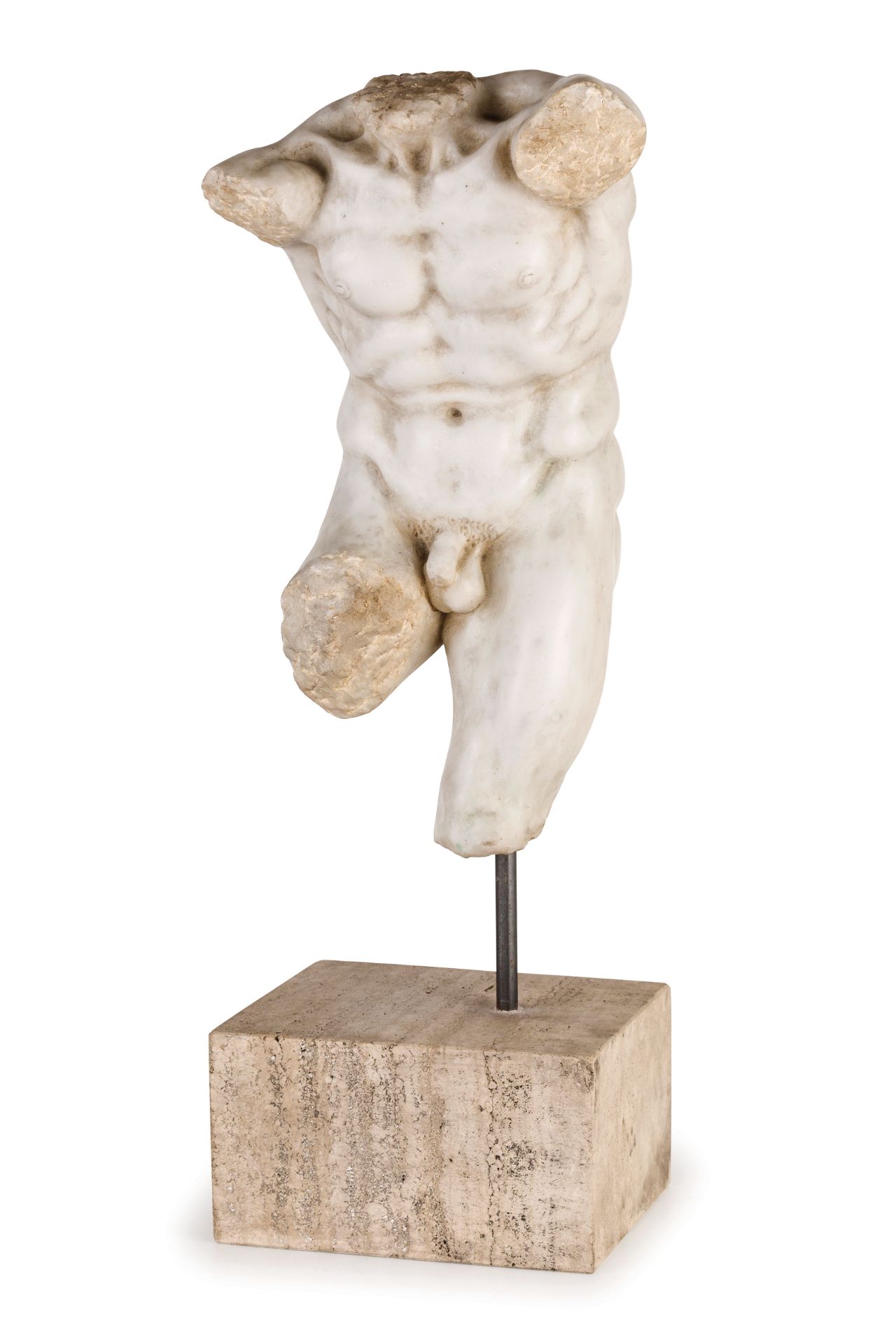 SCULTURA IN MARMO BIANCO, XX SECOLO