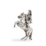 FIGURA A CAVALLO IN ARGENTO, XX SECOLO