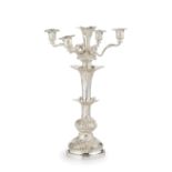 CANDELABRO IN ARGENTO, DUBLINO, 1834-1835, ORAFO J. FRAY