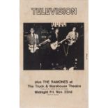 TELEVISION-THE RAMONES