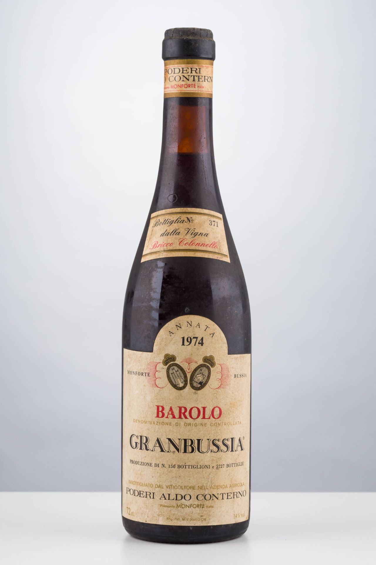 Barolo Granbussia 1974, Aldo Conterno