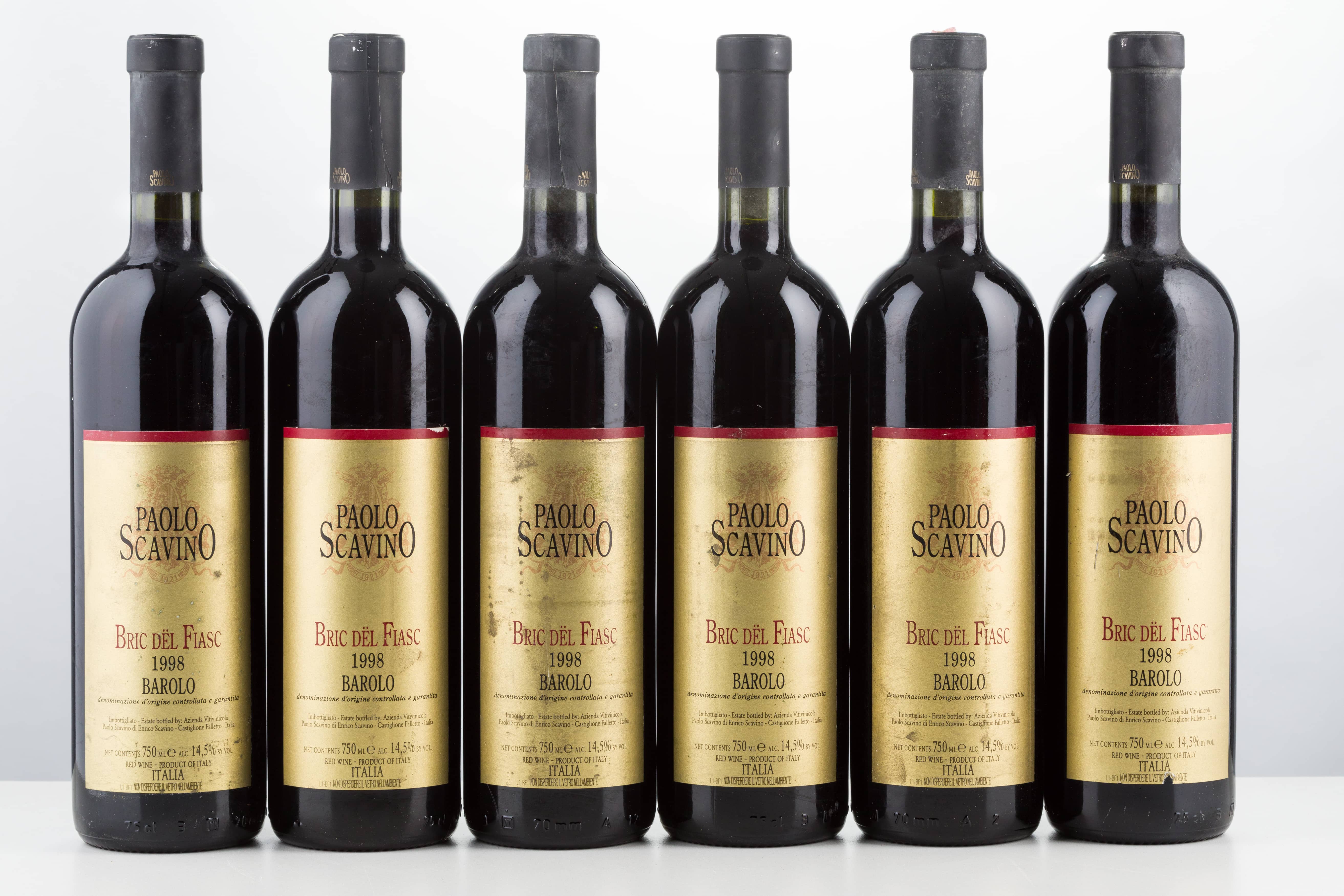 Barolo Bric del Fiasc 1998, Paolo Scanavino