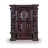 CREDENZA STIPO IN LEGNO DI NOCE, XVIII-XIX SECOLO