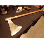 Good quality reproduction battle axe on