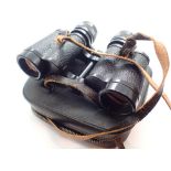 Pair of leather cased Carl Zeiss Jenopte