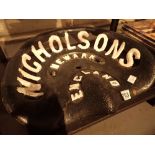 Vintage Nicholsons large tractor metal s