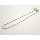 Sterling silver gold plated box chain anklet 1.