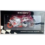 Minichamps 1/12 Scale 122 026131 Honda NSR 500 Tetsuya Harada MotoGP 2002 Boxed