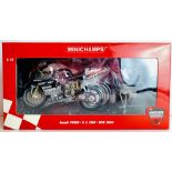 Minichamps 1/12 Scale 122 040207 Ducati 998 RS PF Chili WSB 2004 Boxed